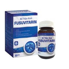 Viên uống hỗ trợ não bộ Fusuvitarin Gia Phát - Tăng cường trí nhớ, cải thiện căng thẳng, hỗ trợ giấc ngủ cho người lớn tuổi
