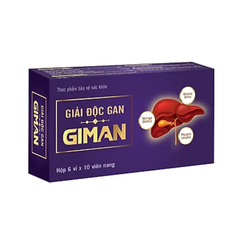 Viên uống hỗ trợ thải độc gan Giman