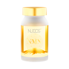 Viên uống trẻ hóa toàn diện Nucos - Hỗ trợ sức khỏe và làm đẹp da với Coenzyme Q10, Vitamin B3 và Hyaluronic Acid - 60 viên