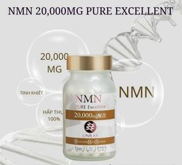 Viên uống hỗ trợ trẻ hóa Unilab Pure Excellent 20,000mg - Bổ sung NAD+, làm đẹp da, tăng cường sức khỏe tổng thể, hỗ trợ chống lão hóa
