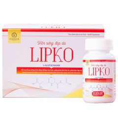 Viên Uống Sáng Đẹp Da Lipko Giúp Da Mịn Màng Tươi Trẻ