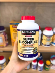 Viên uống Vitamin B Tổng Hợp Super B-Complex 500 viên, Mỹ