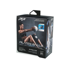 Bộ 2 Bóng Tập PTP Pilates Balls Combo - Dụng Cụ Tập Thể Dục Giúp Săn Chắc Cơ Tay, Chân, Bụng, Cải Thiện Độ Dẻo Dai