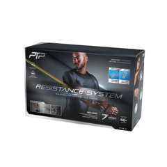Bộ Dụng Cụ Tập Kháng Lực PTP Resistance System - Thiết Kế Nhỏ Gọn, Gym in a Bag, 3 Cấp Độ Kháng Lực, Tập Tại Nhà hoặc Phòng Tập