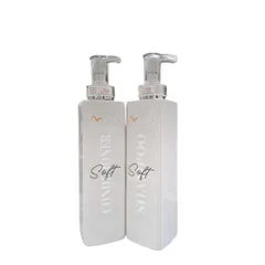 Bộ Gội Xả Phục Hồi Hương Nước Hoa Soft Miuzin 760ml - Dưỡng Tóc Khỏe Mượt, Ngăn Gãy Rụng, Hương Thơm Lâu Dài