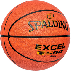 Bóng rổ Spalding Excel TF500 - Bóng Chơi Trong Nhà và Ngoài Trời, Độ Bám Dính Tốt, Chất Liệu Composite Bền Bỉ