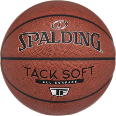 Bóng Rổ Spalding Tack Soft TF Size 7 - Bóng Composite Cao Cấp Cho Chơi Trong Nhà & Ngoài Trời, Độ Bám Tốt, Phù Hợp Nam Nữ
