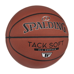 Bóng Rổ Spalding Tack Soft TF Size 7 - Bóng Composite Cao Cấp Cho Chơi Trong Nhà & Ngoài Trời, Độ Bám Tốt, Phù Hợp Nam Nữ