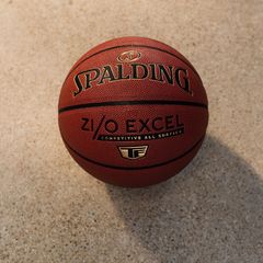 Bóng rổ Spalding Zi/O Excel TF - Bóng Ném Trong Nhà và Ngoài Trời Chất Lượng Cao, Độ Nảy Ổn Định, Cảm Giác Tốt