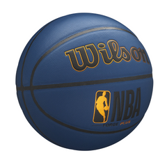 Bóng Rổ Wilson NBA Forge Plus Deep Navy Size 7 - Chơi Trong Nhà & Ngoài Trời, Độ Nảy Ổn Định, Bám Cao, Kiểm Soát Tốt