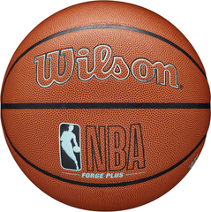 Bóng rổ Wilson NBA Forge Plus Eco - Bóng Chơi Trong Nhà & Ngoài Trời, Vật Liệu Tái Chế, Độ Bám Cao, Size 7