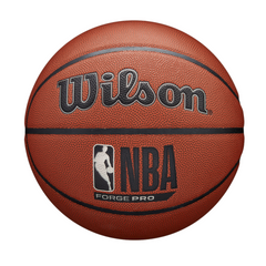 Bóng Rổ Wilson NBA Forge Pro Indoor/Outdoor WZ20166 - Chuyên Nghiệp, Độ Nảy Tốt, Dùng Trong Nhà & Ngoài Trời