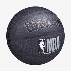 Bóng Rổ Wilson NBA Forge Pro Printed Black Size 7 - Cao Cấp, Độ Bám Tốt, Họa Tiết Cá Tính, Chơi Trong Nhà và Ngoài Trời