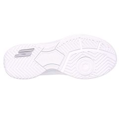 Giày Pickleball Nữ Skechers Viper Court Smash Trắng - Giày Tennis Thể Thao Mềm, Nhẹ, Thoáng Khí, Đệm êm ái, Thoải Mái