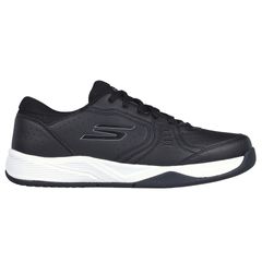 Giày Pickleball Skechers Men's Viper Court Smash - Giày Tennis Đen Trắng Cho Nam - Đệm êm Ultra Flight, Đế Cao Su Đàn Hồi