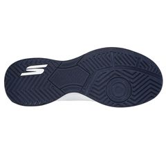 Giày Pickleball Skechers Men's Viper Court Smash Trắng Xám - Giày Tennis Thể Thao Nam Thoáng Khí, êm Ái, Đa Năng