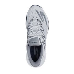 Giày Pickleball Skechers Viper Court Rally Gray Navy - Giày Tennis Nam Thoáng Khí, Đệm Nhẹ, Đế Cao Su Chất Lượng Cao