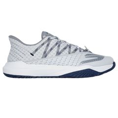Giày Pickleball Skechers Viper Court Rally Gray Navy - Giày Tennis Nam Thoáng Khí, Đệm Nhẹ, Đế Cao Su Chất Lượng Cao
