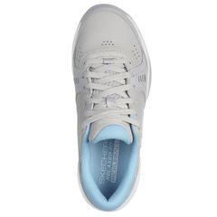 Giày Pickleball Nữ Skechers Viper Court Smash Gray Blue - Giày Tennis Thể Thao Chất Lượng Cao, Thiết Kế Độc Đáo, Thoải Mái