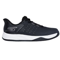 Giày Pickleball Skechers Women's Viper Court Reload - Giày Tennis Thoáng Khí Đen Trắng, Thời Trang và Êm Ái cho Phụ Nữ