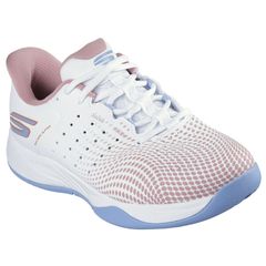 Giày Pickleball Nữ Skechers Viper Court Reload Xanh Nhạt - Giày Tennis Thể Thao Đế Cao Su Chống Trượt, Thiết Kế Thời Trang