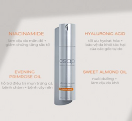 Kem Dưỡng Ẩm Asap Ultimate Hydration 50ml - Hỗ Trợ Mờ Nám, Sáng Da, Dưỡng Ẩm Chuyên Sâu Cho Mọi Loại Da