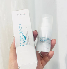 Kem Dưỡng Ẩm Chống Mụn Dermica Acnezon Cream 30ml - Hỗ Trợ Phục Hồi Da Dầu Mụn, Cấp Ẩm, Kháng Khuẩn, Làm Mờ Sẹo Thâm