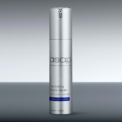 Kem Dưỡng Ban Đêm Asap Hydrating Night Repair+ - Chống Lão Hóa, Cấp Ẩm Sâu, Làm Sáng Da với AHA và Peptide 50ml
