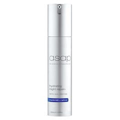 Kem Dưỡng Ban Đêm Asap Hydrating Night Repair+ - Chống Lão Hóa, Cấp Ẩm Sâu, Làm Sáng Da với AHA và Peptide 50ml