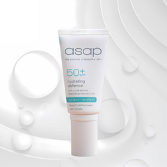 Kem Lót Chống Nắng Asap SPF50+ Hydrating Defence - 3 Trong 1, Bảo Vệ Da, Cấp Ẩm, Kiềm Dầu, Dùng Cho Mọi Loại Da 50ml
