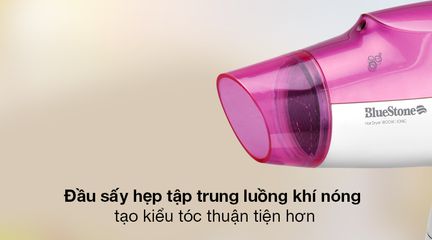 Máy Sấy Tóc Gấp Gọn BlueStone HDB-1859 1800W - Thiết Kế Cầm Tay Nhẹ, Công Nghệ Ion Sấy Nhanh Không Hại Tóc