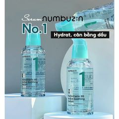 Serum Numbuzin No.1 Pantothenic B5 Active Soothing 50ml - Hỗ trợ làm dịu da nhạy cảm, cung cấp độ ẩm sâu, sản phẩm chăm sóc da Hàn Quốc