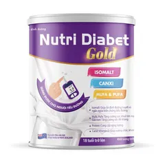 Sữa Dinh Dưỡng Nutri Diabet Gold cho Người Tiểu Đường - Hỗ Trợ Ổn Định Đường Huyết, Tăng Đề Kháng, Hương Vị Vani Ngon Miệng