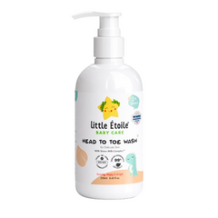 Sữa Tắm Gội Little Étoile Baby Care 250ml - Cho Trẻ Từ 2 Tuổi, Công Thức Từ Thiên Nhiên, An Toàn Cho Da Nhạy Cảm