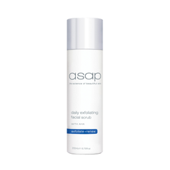 Tẩy Tế Bào Chết Asap Daily Exfoliating Facial Scrub 200ml - Làm Sạch Sâu, AHA & Hạt Massage Sinh Học Cho Da Mềm Mại, Mịn Màng