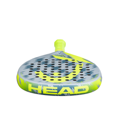 Vợt Padel Head Flash Grey/Yellow - Vợt Padel Dành Cho Người Mới, Thiết Kế Giọt Nước, Khung Chắc Chắn, Điểm Ngọt Rộng