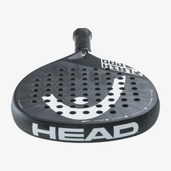Vợt Padel Head Flash Pro Grey/White - Dành cho Người Chơi Nghiệp Dư và Trung Cấp - Thiết Kế Giọt Nước, Mặt Sợi Thủy Tinh Cao Cấp