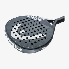 Vợt Padel Head Flash Pro Grey/White - Dành cho Người Chơi Nghiệp Dư và Trung Cấp - Thiết Kế Giọt Nước, Mặt Sợi Thủy Tinh Cao Cấp