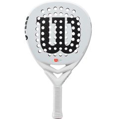 Vợt Padel Wilson Bela LT V2.5 - Racket Chất Lượng Cao Màu Trắng Đen, Thiết Kế Đặc Biệt Cho Người Chơi Nâng Cao