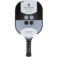 Vợt Pickleball Holbrook Sport Midnight - Đánh Bền Bỉ, Phù Hợp Người Chơi Mới Bắt Đầu, Mặt Sợi Thủy Tinh, Độ Dày 14mm