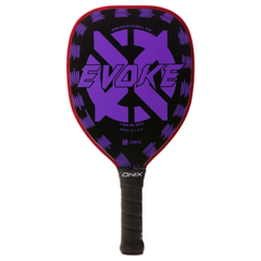 Vợt Pickleball Onix Evoke Graphite Teardrop - Vợt Chơi Tốc Độ Cao, Kiểm Soát Tốt, Dành Cho Người Chơi Mọi Cấp Độ