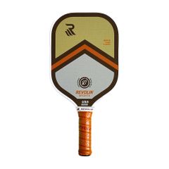 Vợt Pickleball Revolin Revo Pure Power 13mm - Thiết Kế Vuông Hiệu Suất Cao, Lõi Tổ Ong Poly-12, Lối Đánh Mạnh Mẽ