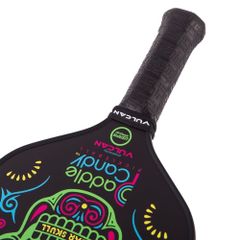 Vợt Pickleball Vulcan Candy Sugar Skull - Vợt Đầy Màu Sắc, Độ Bền Cao, Phong Cách Ngày Của Người Chết, Quà Tặng Fan Sưu Tập