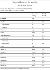Bột Uống Phục Hồi Cơ Bắp Hammer Nutrition Organic Vegan Recoverite - Thực Phẩm Tăng Cường Năng Lượng, Phục Hồi Sau Tập Luyện, Hữu Cơ, Thuần Chay