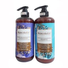 Cặp Dầu Gội Xả Maxcolatin 800ml - Phục Hồi Tóc Khô Xơ, Ngăn Ngừa Gãy Rụng, Hương Nước Hoa Ngọt Ngào
