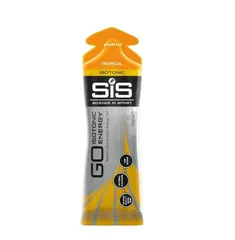 Gel năng lượng SiS Go Isotonic - Hỗ trợ sức bền, 22g carbohydrate, không gluten, tiện lợi cho thể thao, nhiều hương vị hấp dẫn