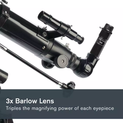 Kính Thiên Văn Khúc Xạ Celestron PowerSeeker 80EQ - Dễ Dàng Quan Sát Mặt Trăng, Hành Tinh, Cụm Sao, Độ Phóng Đại Cao