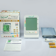 Máy Đo Huyết Áp Bắp Tay FaCare FT-C15Y - Thiết Bị Đo Huyết Áp Tự Động Chính Xác, Màn Hình Lớn, Bộ Nhớ 180 Kết Quả