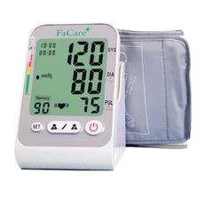 Máy Đo Huyết Áp Bắp Tay FaCare FT-C15Y - Thiết Bị Đo Huyết Áp Tự Động Chính Xác, Màn Hình Lớn, Bộ Nhớ 180 Kết Quả