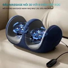 Máy Massage Chân 3D Philips 6331 - Thiết Bị Massage Đa Chức Năng với 2 Chế Độ và Chườm Ấm, Giải Pháp Thư Giãn Hiệu Quả Tại Nhà